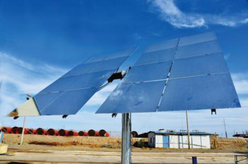 甘肅玉門打造“光熱小鎮” —國家首批光熱發電示范項目有望年底投運并網