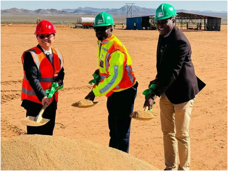 納米比亞最大太陽能發電站項目舉行開工儀式