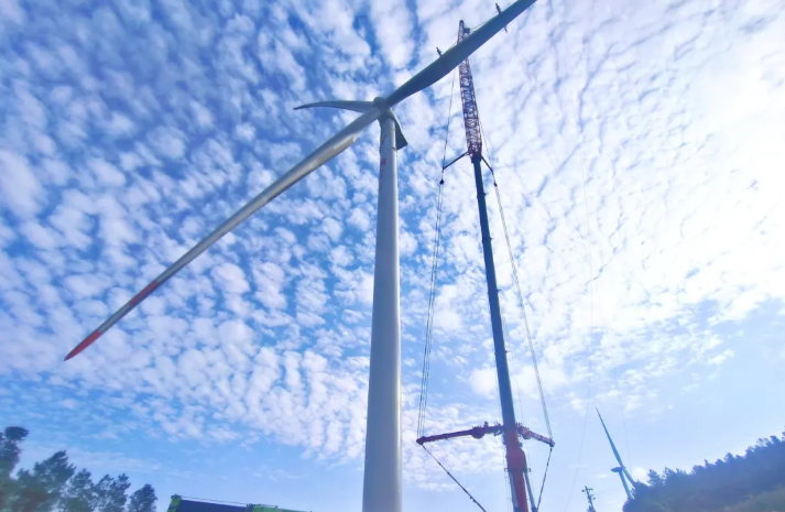 重慶南川坪上風(fēng)電項目完成首臺風(fēng)機基礎(chǔ)澆筑