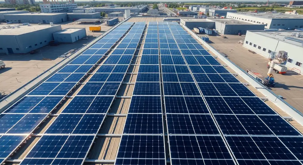 希臘科林斯鋼管廠(chǎng)啟用大型工業(yè)屋頂光伏項(xiàng)目