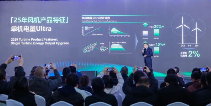 明陽集團(tuán)推出新一代中速緊湊半直驅(qū)產(chǎn)品及50MW漂浮式風(fēng)電機組