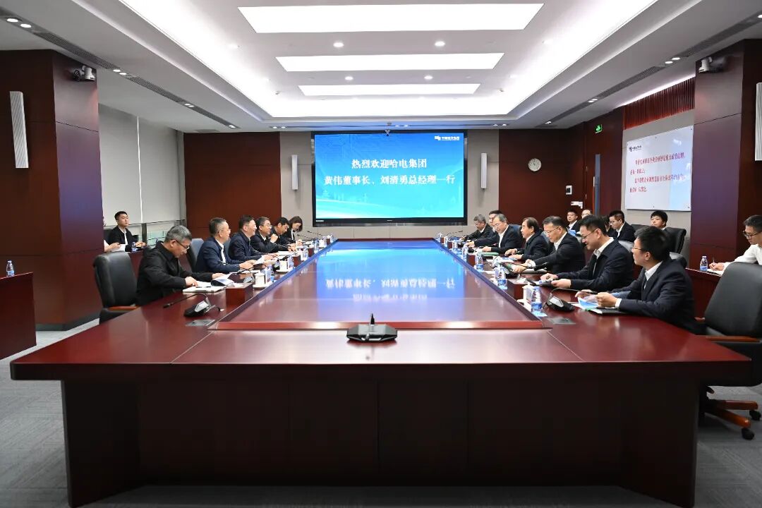 南方電網與哈電集團高層會談